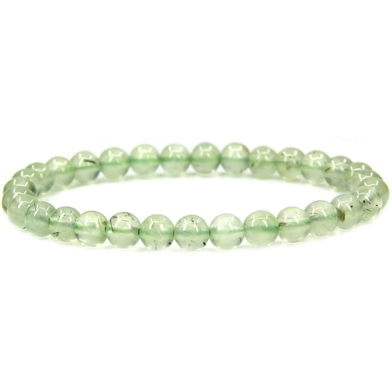 6MM Prehnite Bracelet for Purification