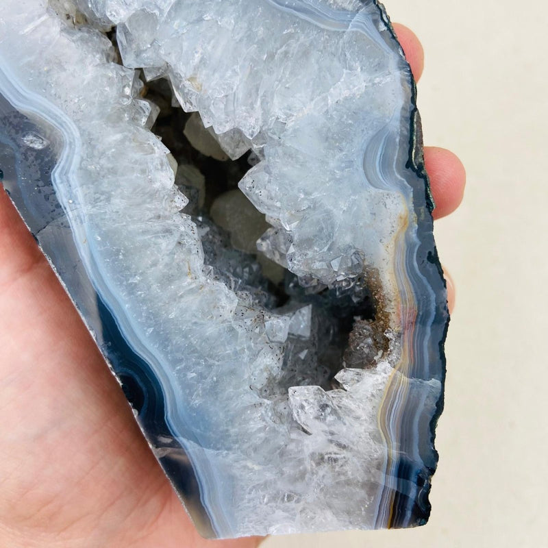 724g Agate Geode - East Meets West USA