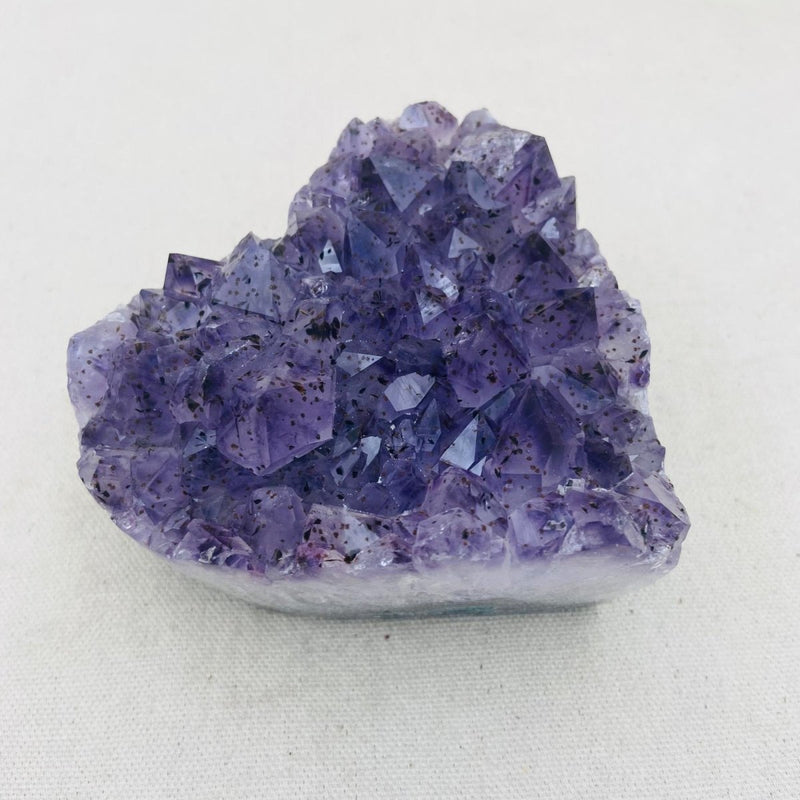 882g Druzy Amethyst Heart - East Meets West USA