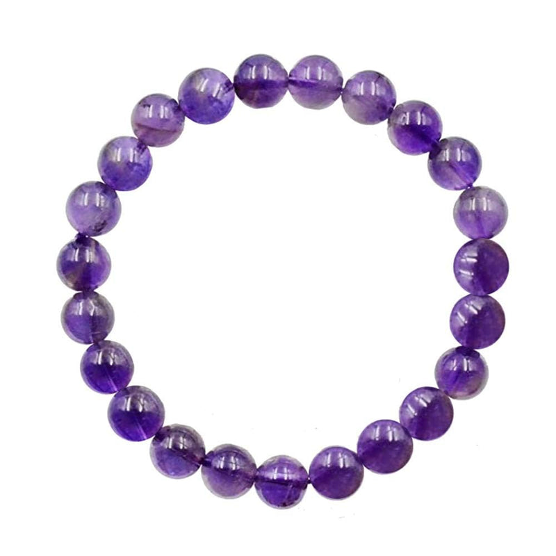 8MM Amethyst Bracelet for Peace