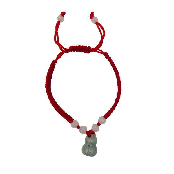 Adjustable Red String Money Gourd Bracelet - East Meets West USA