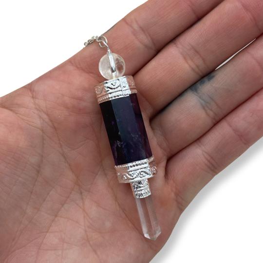 Amethyst Bottle Pendulum