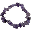 Amethyst Crystal Chip Bracelet
