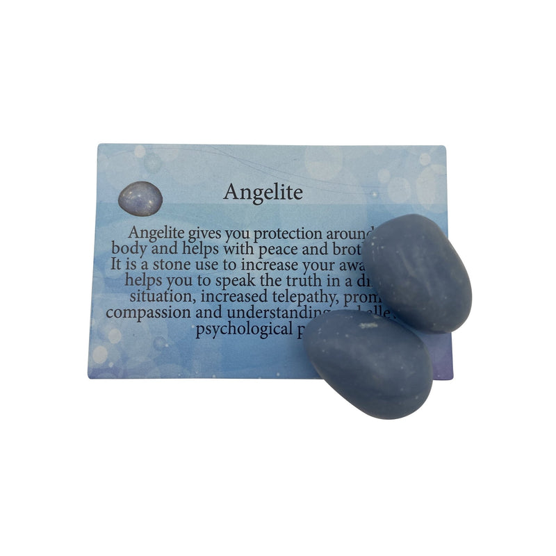 Angelite Information Card