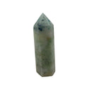 Azurite in Chlorite Point