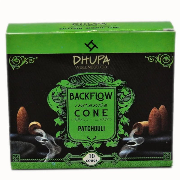 BACKFLOW Patchouli Incense Cones