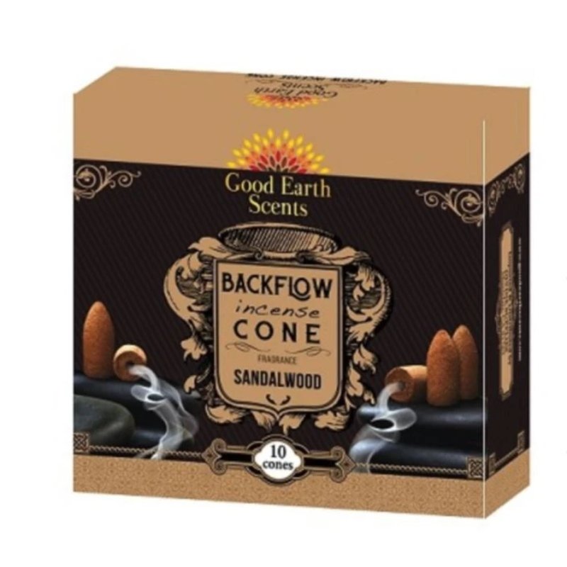 BACKFLOW Sandalwood Incense Cones