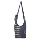 Grey Tie Dyed Hobo Bag