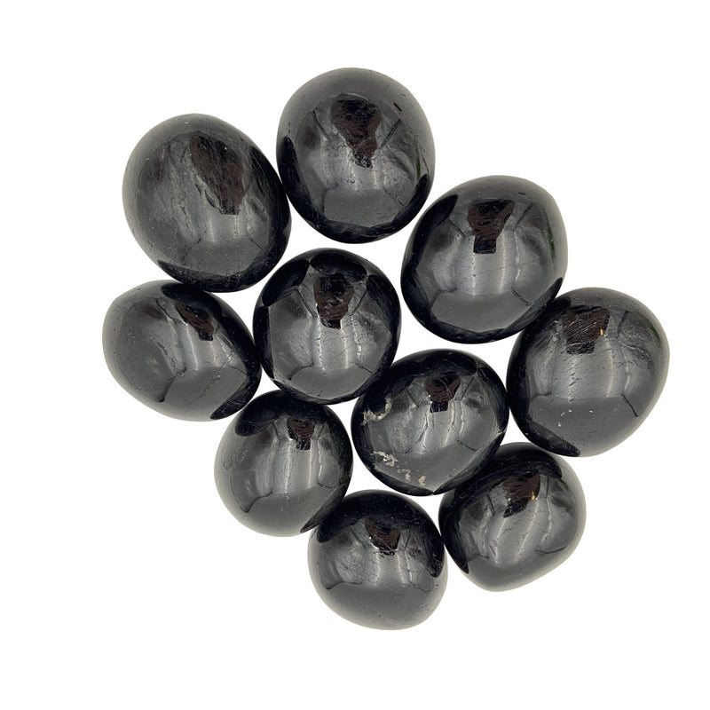 Black Obsidian Palm Stone