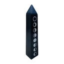 Black Soapstone Moon Phase Obelisk - East Meets West USA