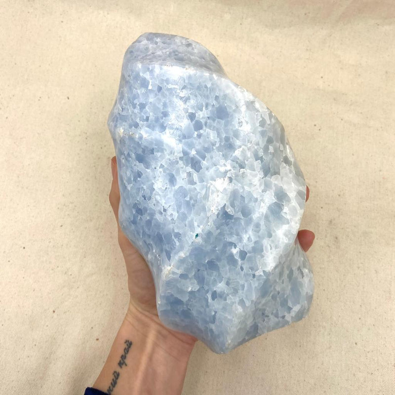 Blue Calcite Flame