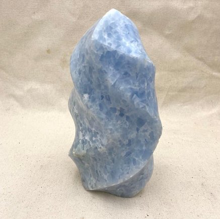 Blue Calcite Flame - East Meets West USA