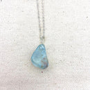 Blue Topaz Pendent Necklace