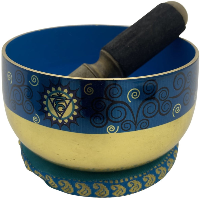 Boxed Throat Chakra Singing Bowl