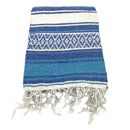 Bright Blue Baja Blanket - East Meets West USA