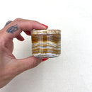 Brown Onyx Ring Holder