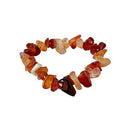 Carnelian Crystal Chip Bracelet