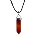 Carnelian Point Pendent Necklace