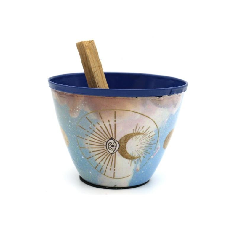 Celestial Eye Metal Smudge Bowl - East Meets West USA