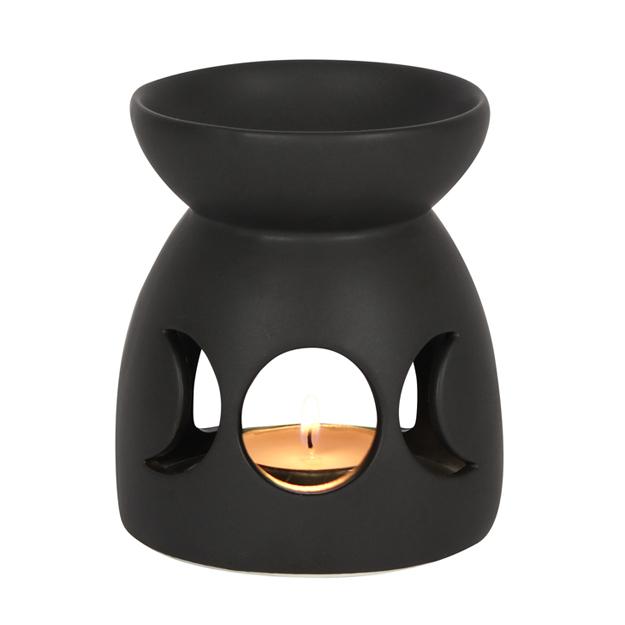 Ceramic Triple Moon Oil Burner