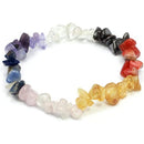 Chakra Crystal Chip Bracelet