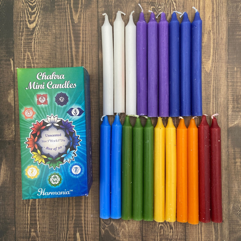 Chakra Mini Candle Set