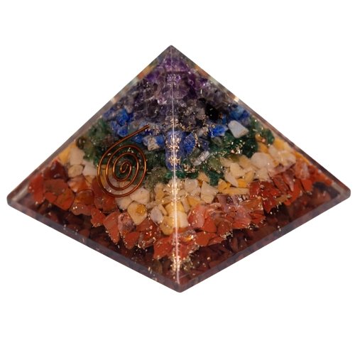 Chakra Orgone Pyramid