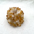 Citrine Cluster Candle Holder