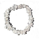 Clear Quartz Crystal Chip Bracelet