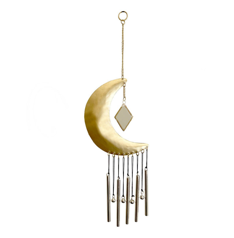 Crescent Moon Wind Chime