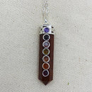 Crystal Chakra Pendent Necklace - East Meets West USA