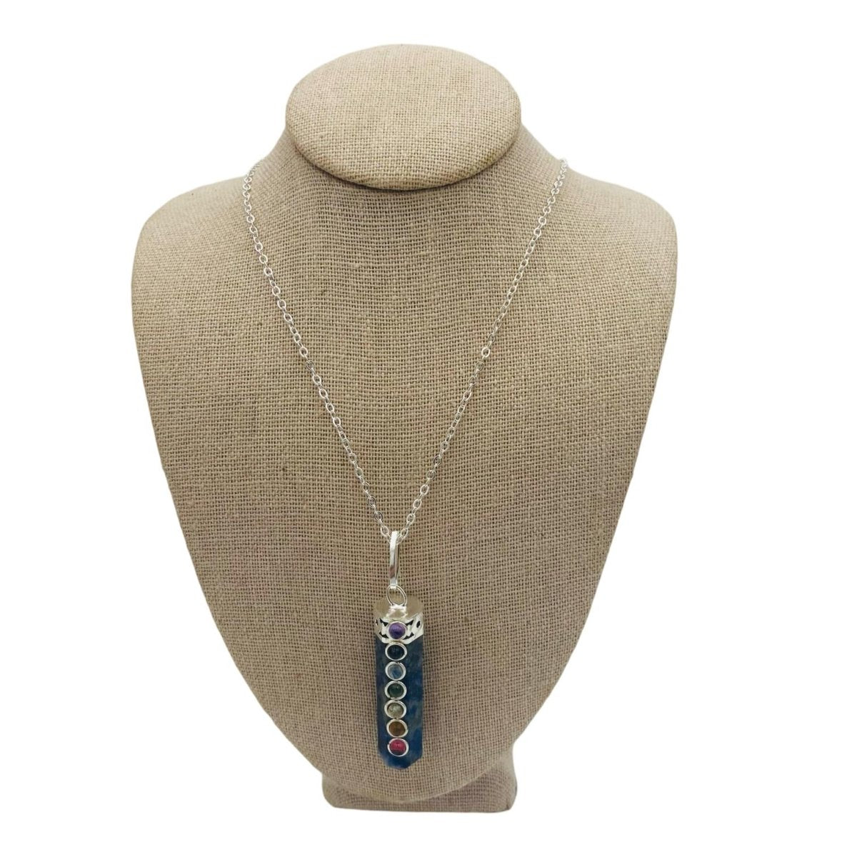 Crystal Chakra Pendent Necklace
