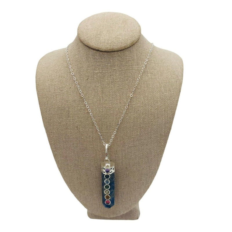 Crystal Chakra Pendent Necklace - East Meets West USA