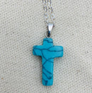 Crystal Cross Necklace - East Meets West USA