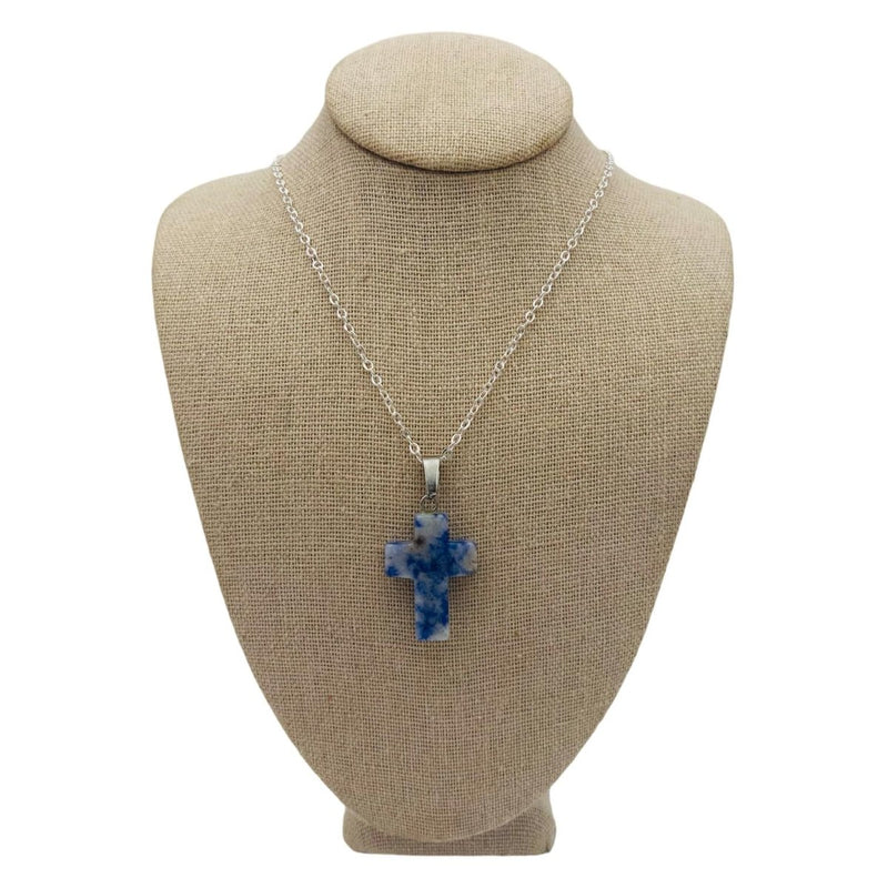 Crystal Cross Necklace - East Meets West USA