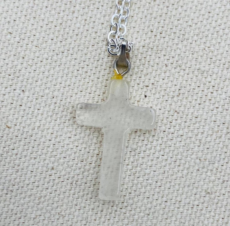 Crystal Cross Necklace - East Meets West USA