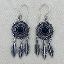 Crystal Dreamcatcher Earrings - East Meets West USA