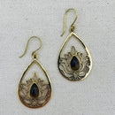 Crystal Lotus Earrings - East Meets West USA