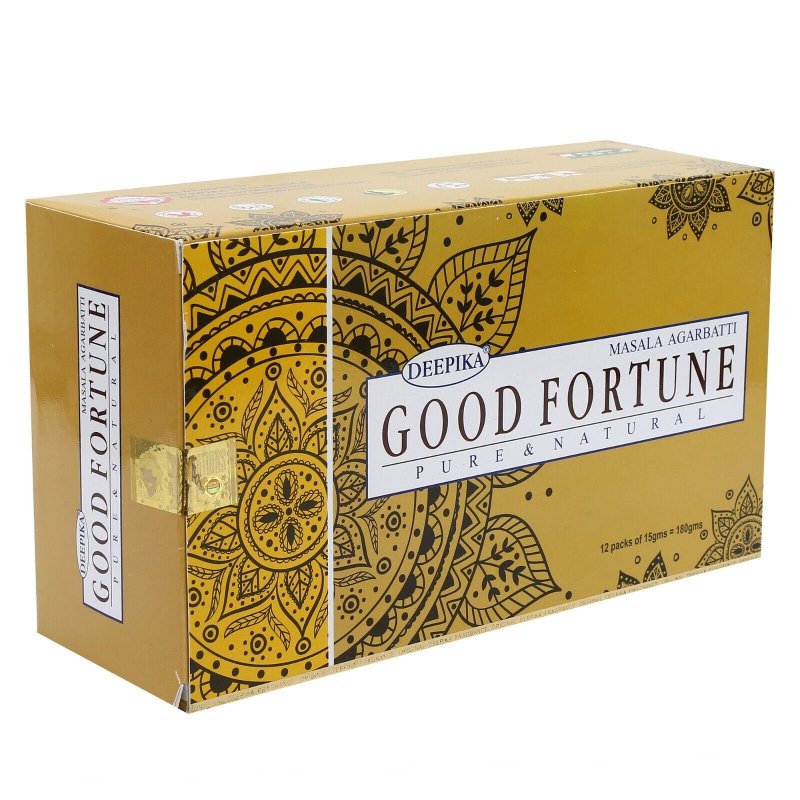 Deepika Good Fortune BACKFLOW Incense Cones