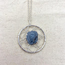 Dream Catcher Druzy Agate Necklace