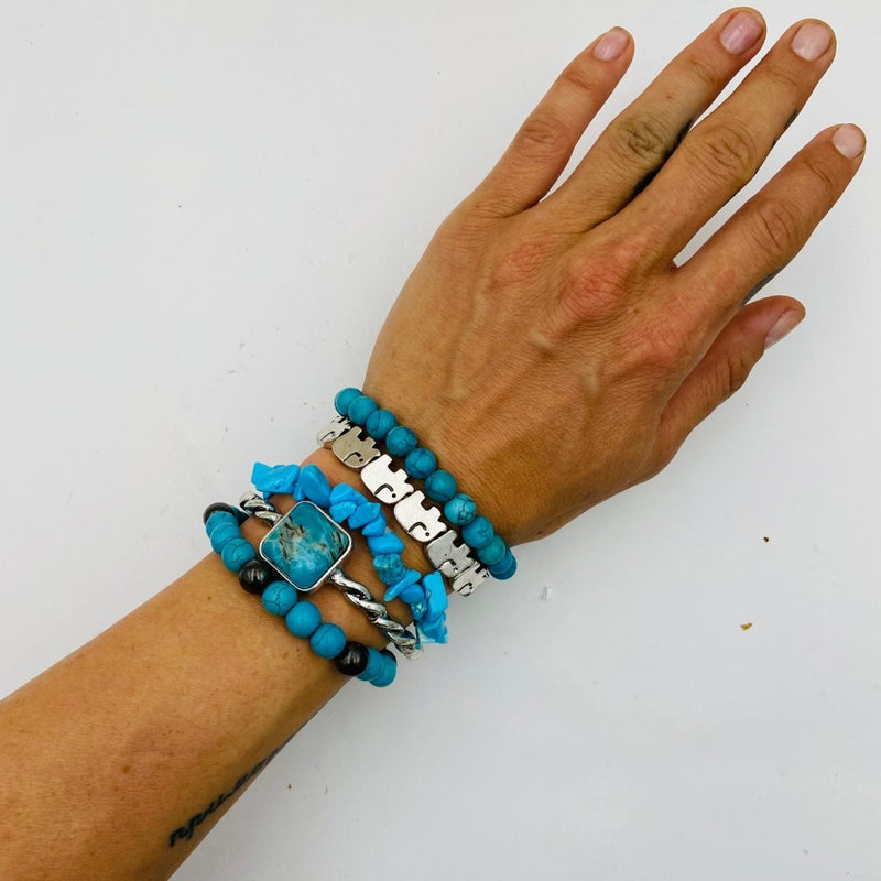 Elephant Spirit Bracelet Stack - East Meets West USA