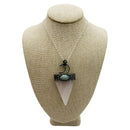 Fancy Moon Crystal Necklace - East Meets West USA