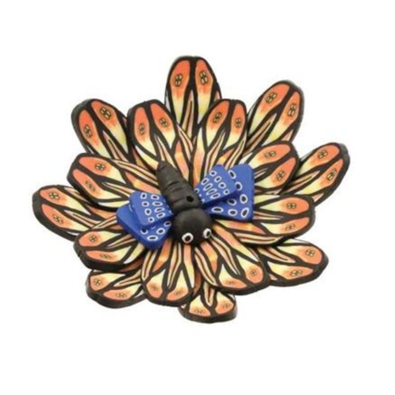 Round Butterfly Incense Burner