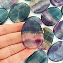Fluorite Worry Stone for Mental Clarity