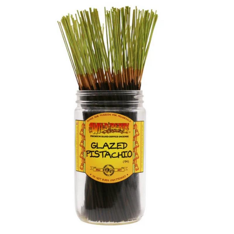 Glazed Pistachio Incense Sticks - East Meets West USA