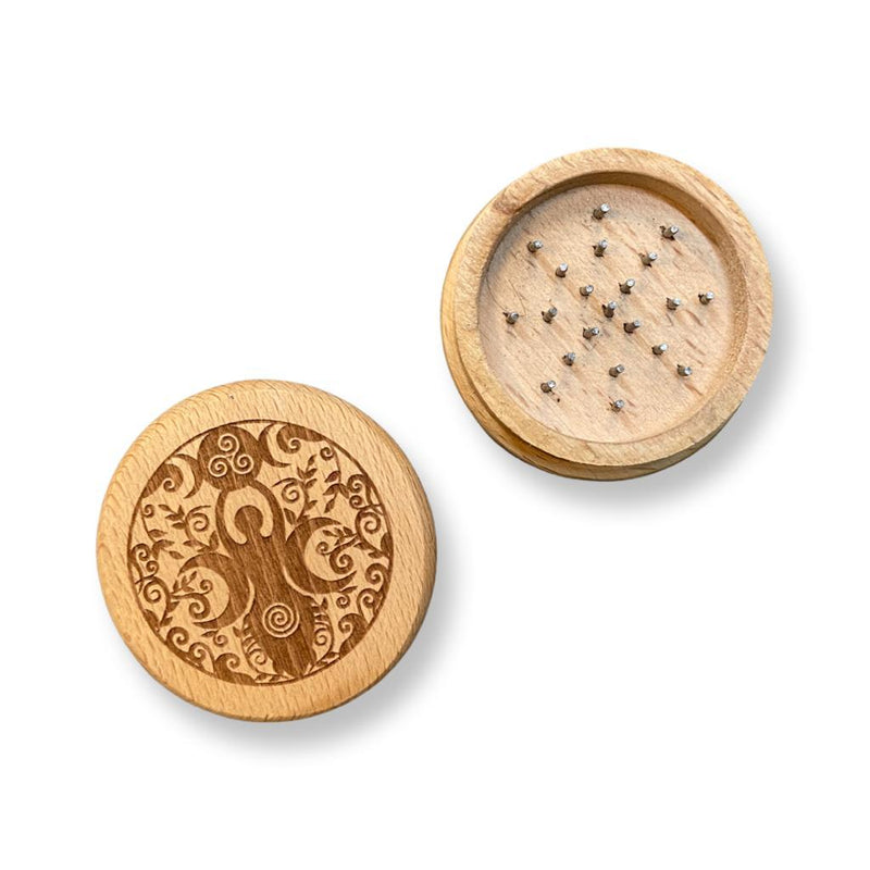 Goddess Engraved Herb Grinder