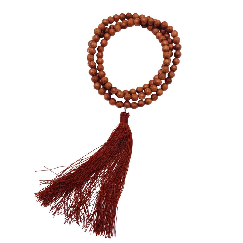 Goldstone Mala (Prayer) Beads - East Meets West USA