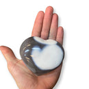 Grey Agate Heart