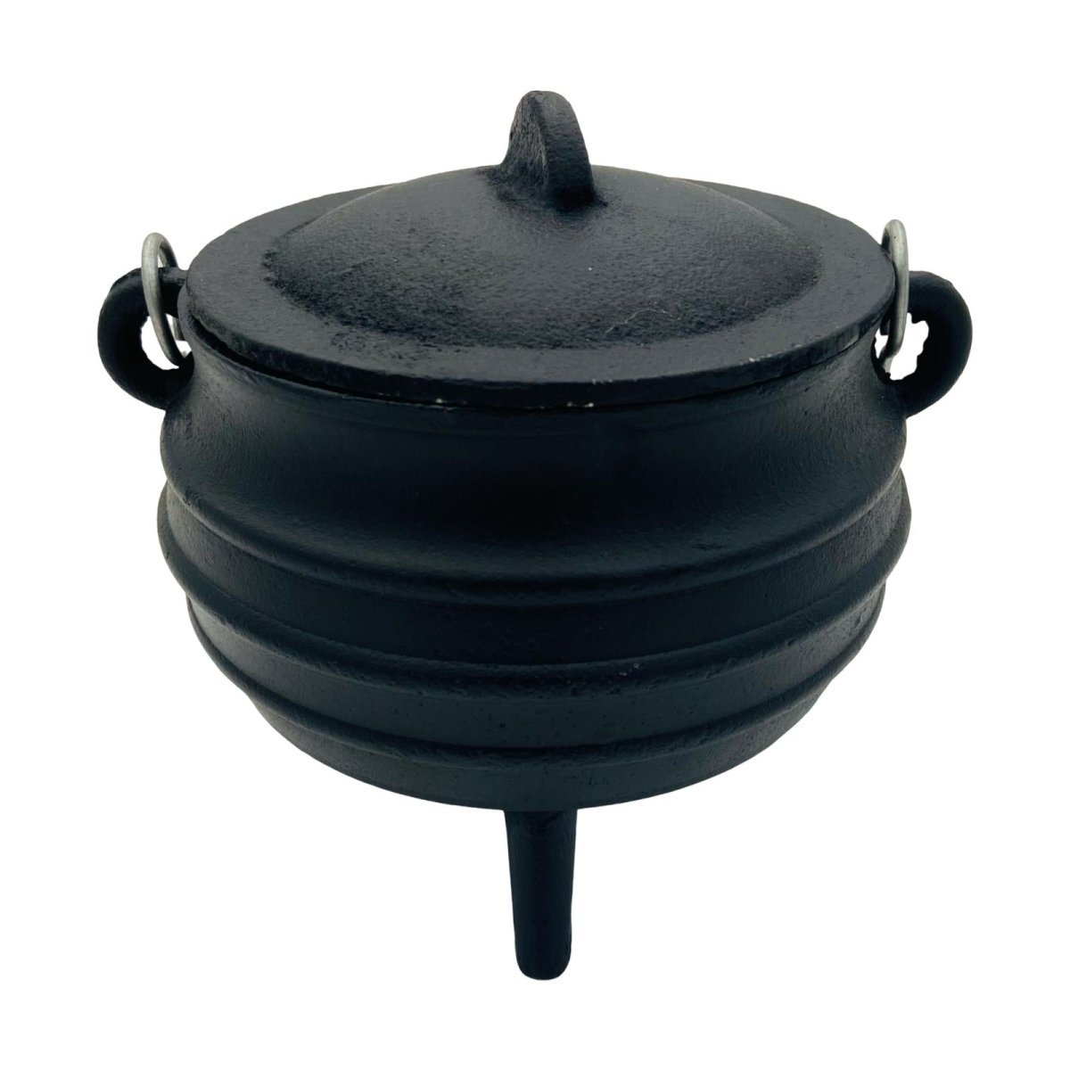 Grooved Cast Iron Cauldron