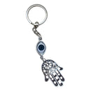 Hamsa w/ Evil Eye Keychain